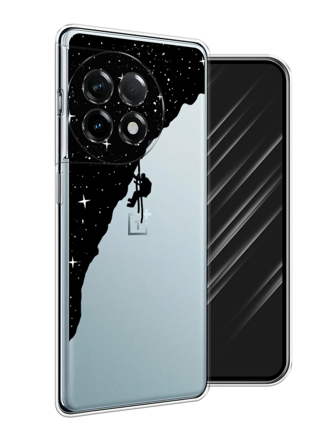 

Чехол Awog на OnePlus 11R/Ace 2 "Скалолаз в космосе", Черный;белый;бежевый, 154250-1