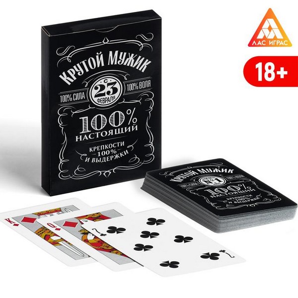 

Карты игральные "Крутой мужик", 36 карт, 18+ 5421470