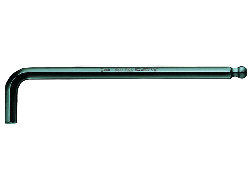 950 PKL Г-образный ключ, BlackLaser, с шаром, 1/4 x 190 мм