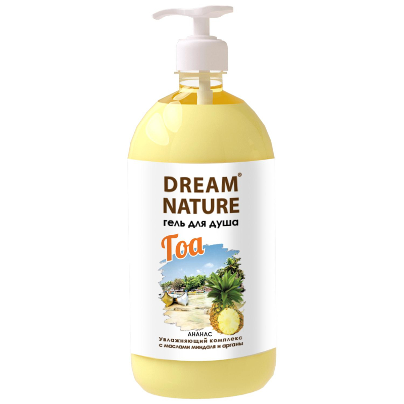 

Гель для душа Dream Nature Гоа 1л, 1736-2