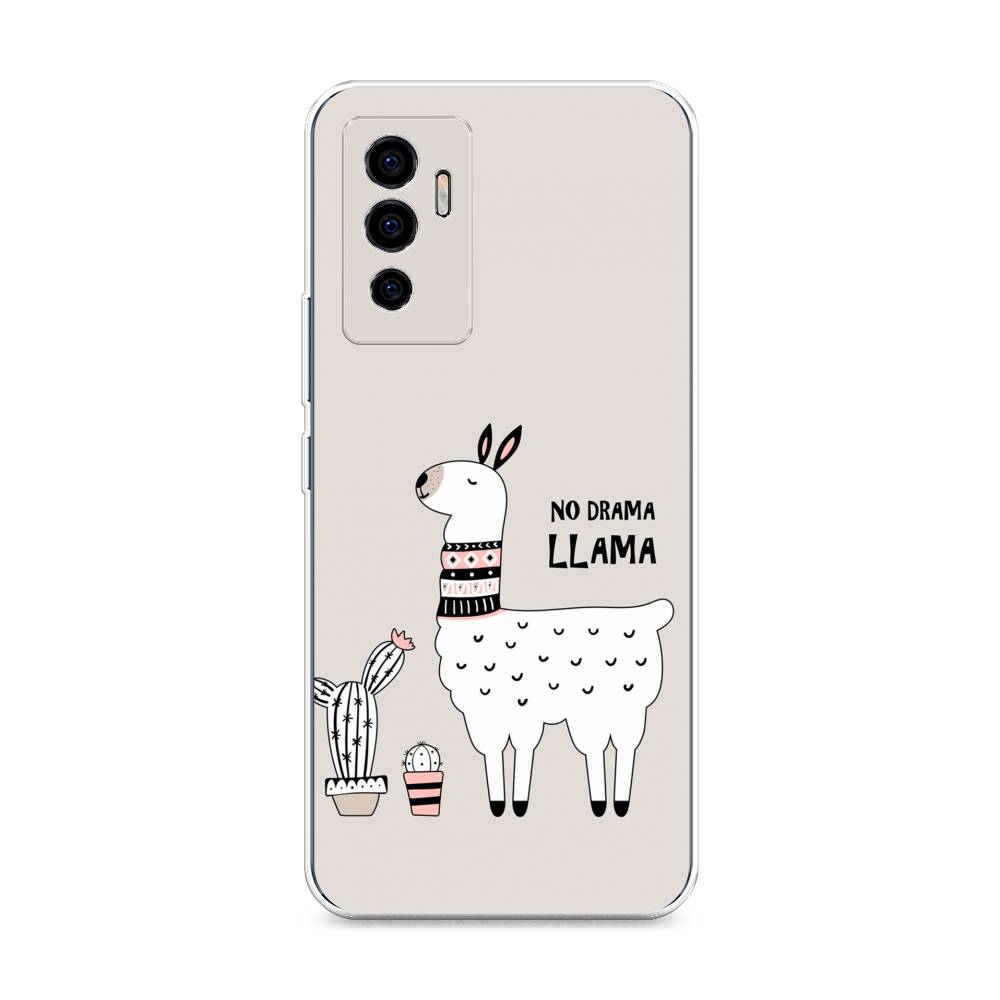 

Чехол Awog на Vivo V23e/Y75 4G "No drama LLama", Разноцветный, 265950-2
