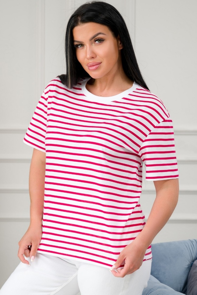 Футболка женская Моя Пижама 0226-1 белая 52 RU