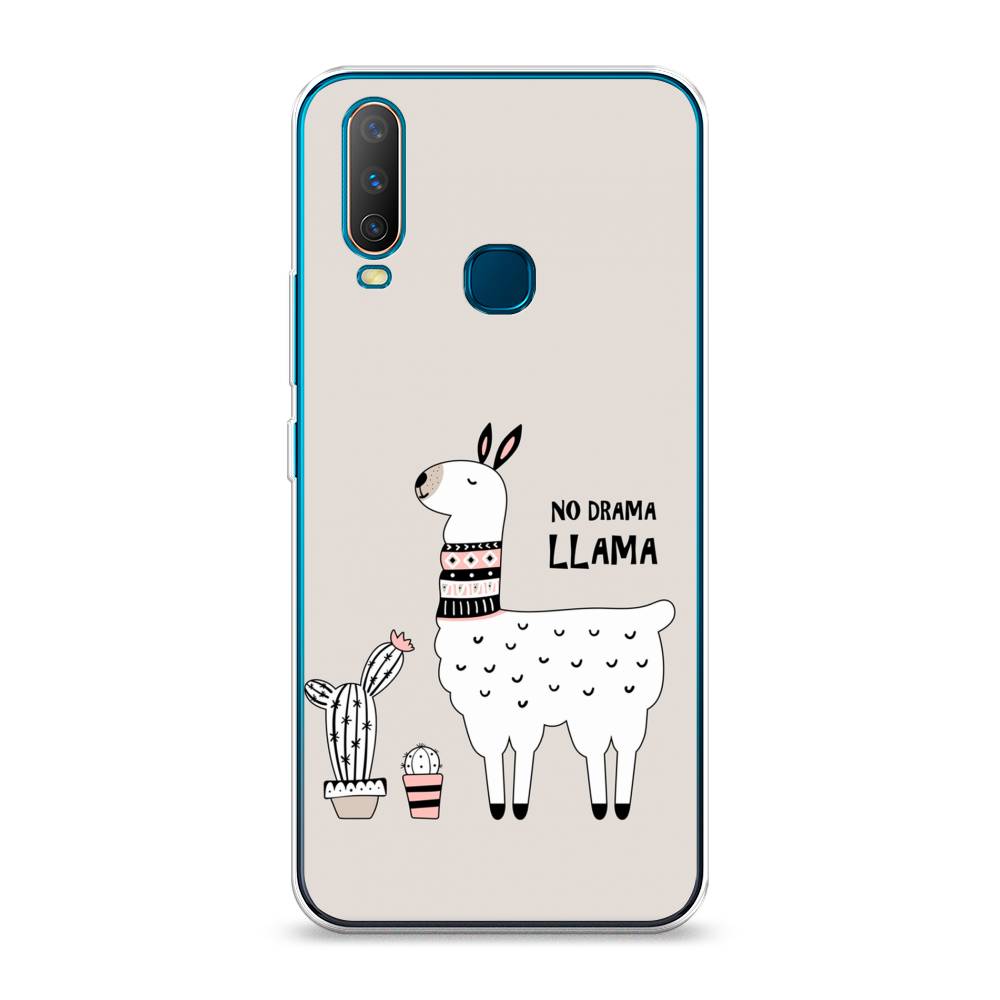 

Чехол Awog на Vivo Y12/Y17 "No drama LLama", Разноцветный, 261850-2