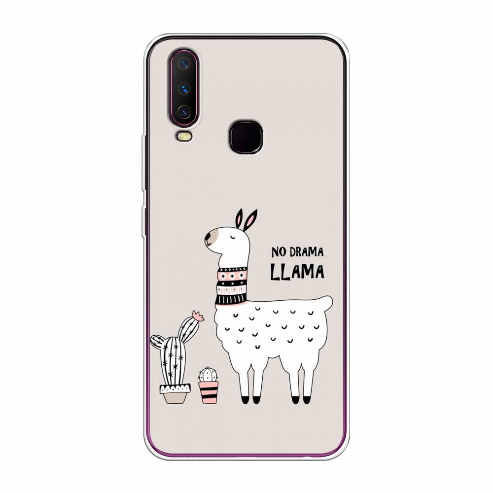 

Чехол Awog на Vivo Y17/Y12 "No drama LLama", Разноцветный, 261750-2