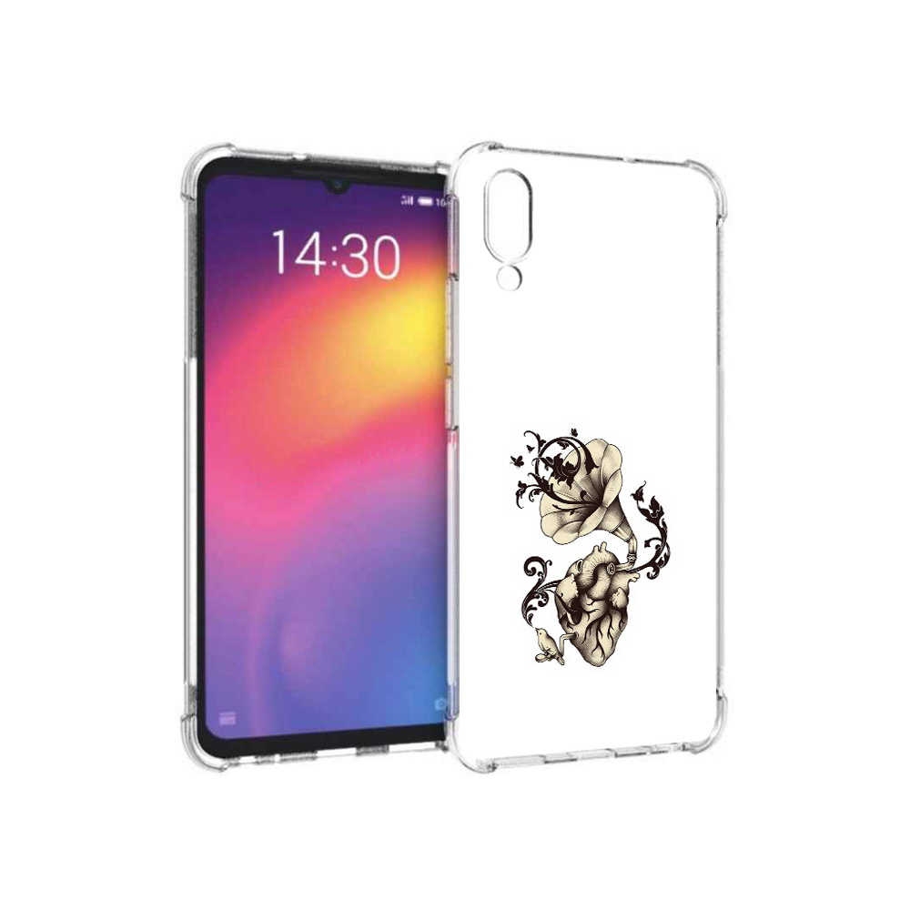 

Чехол MyPads Tocco для Meizu Note 9 Граммофон (PT134513.88.55), Прозрачный, Tocco