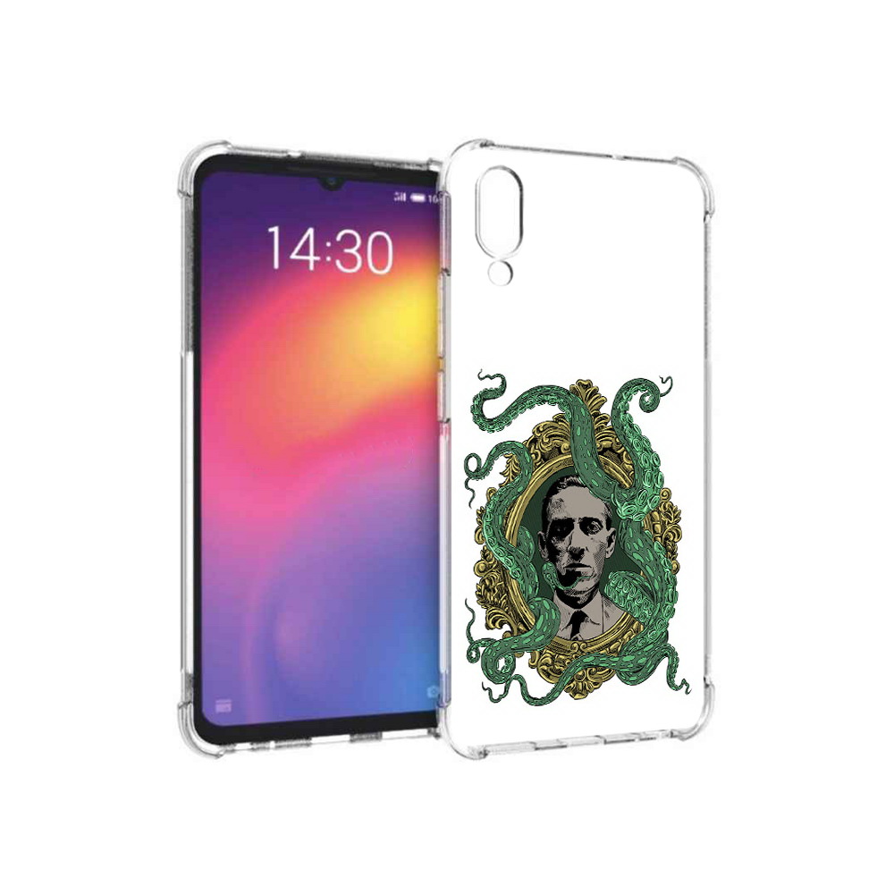 

Чехол MyPads Tocco для Meizu Note 9 портрет с кракеном (PT134513.88.552), Прозрачный, Tocco