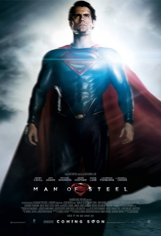 

Постер к фильму "Человек из стали" (Man of Steel) 50x70 см