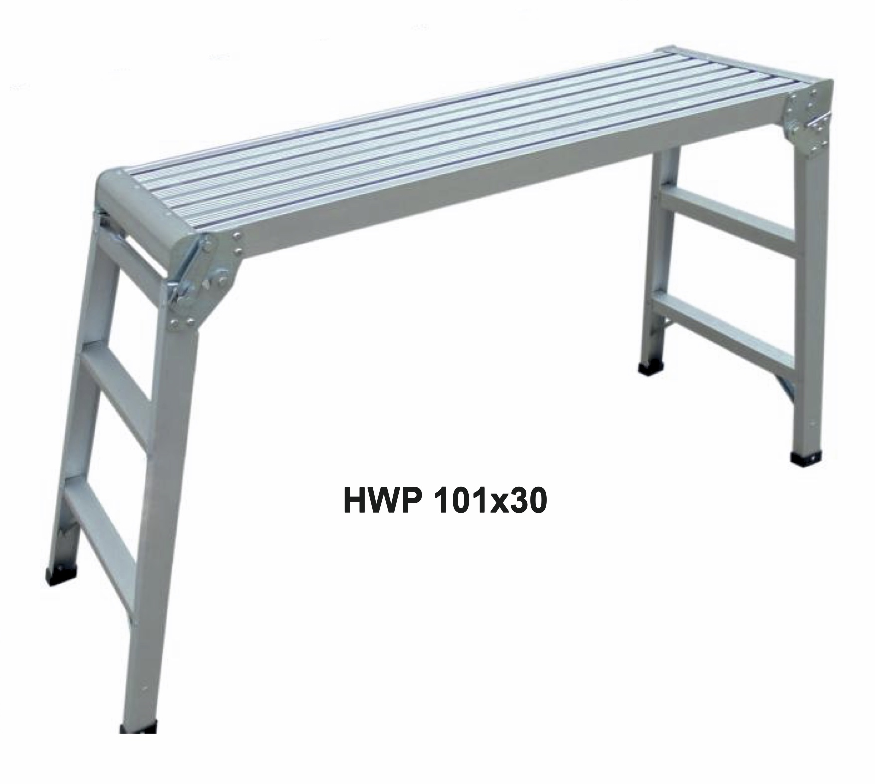 Алюминиевая рабочая платформа Алюмет HWP 101x30 складная алюминиевая погрузочная рампа gierre
