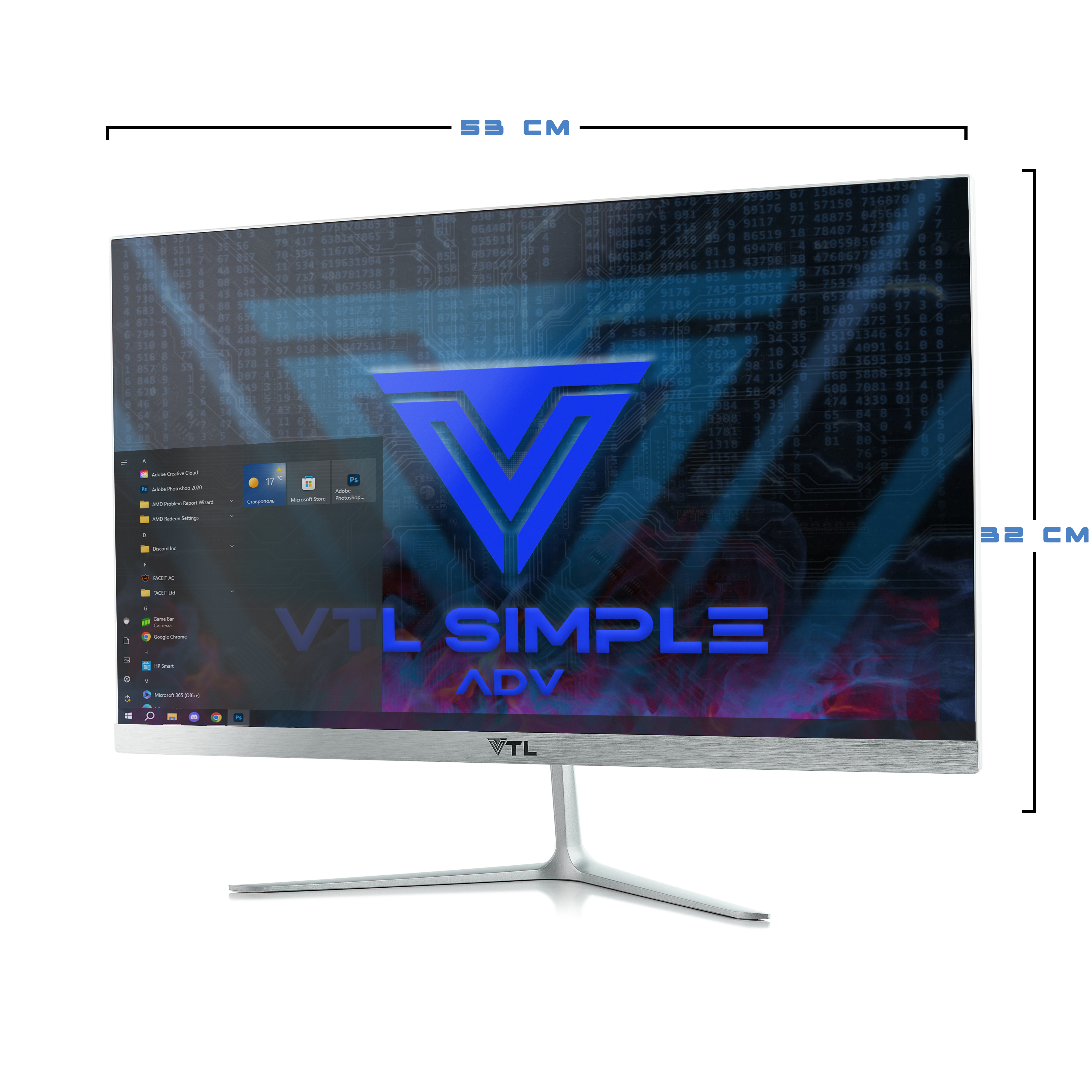 

Моноблок VTL Simple белый (vtl-simple-adv-004), Simple