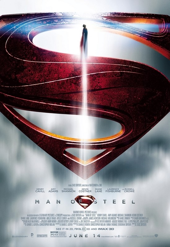 

Постер к фильму "Человек из стали" (Man of Steel) Оригинальный 68,6x101,6 см