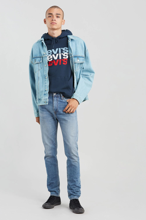 фото Джинсы мужские levi's 551008690 голубые 44-46