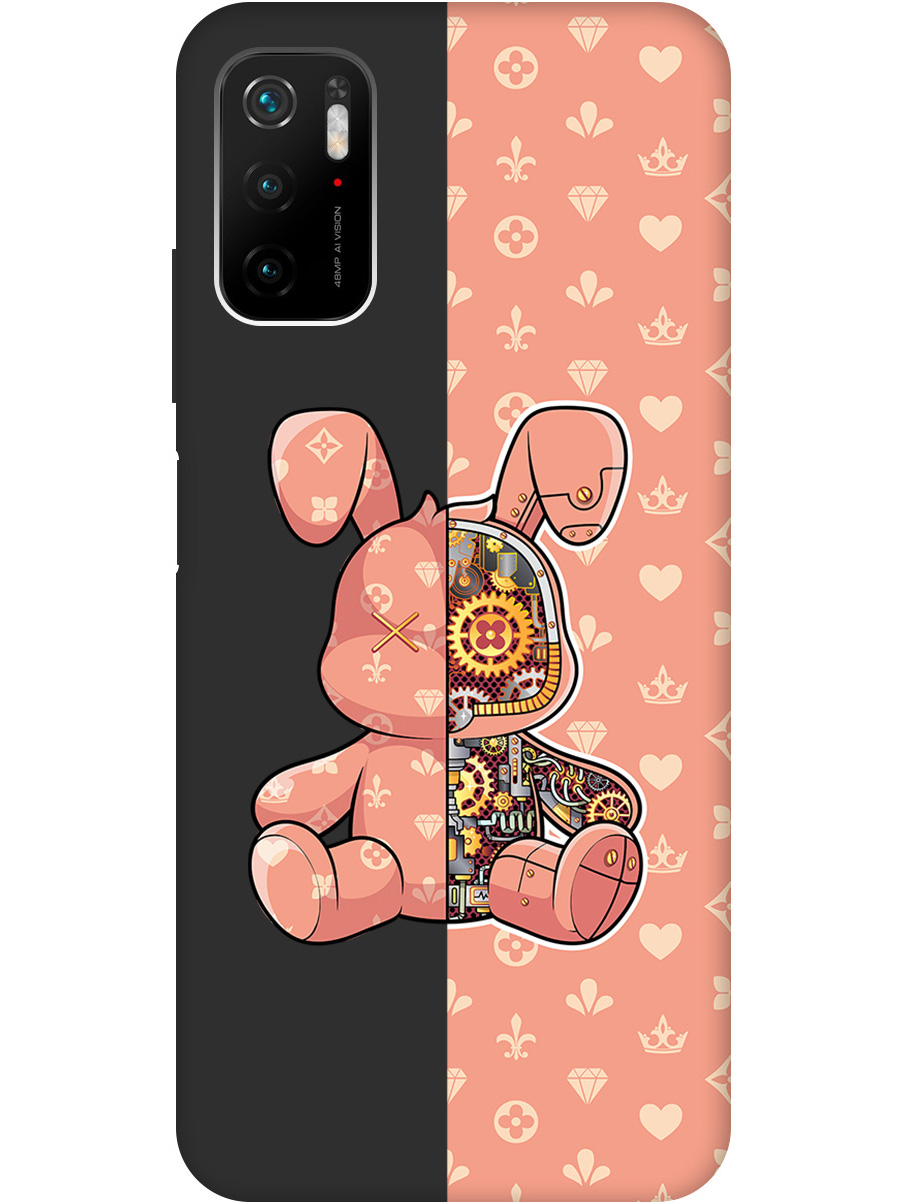 

Силиконовый чехол на Xiaomi Redmi Note 10T / Poco M3 Pro с принтом матовый черный 803022, Черный;бежевый;оранжевый, 730837171
