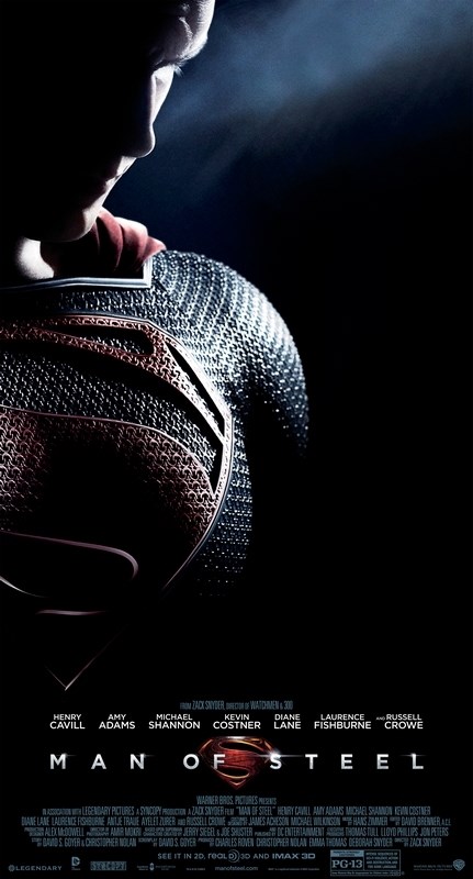 

Постер к фильму "Человек из стали" (Man of Steel) 50x70 см
