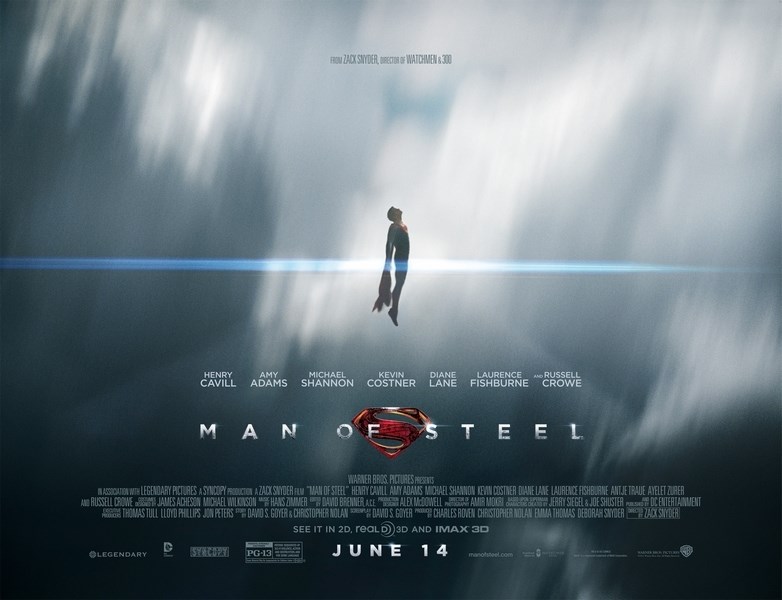

Постер к фильму "Человек из стали" (Man of Steel) Оригинальный 101,6x76,2 см