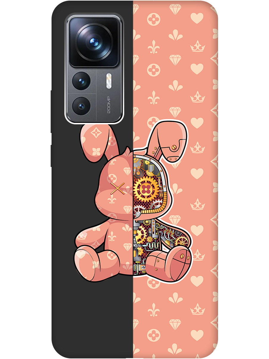 

Силиконовый чехол на Xiaomi 12T / 12T Pro с принтом матовый черный 803047, Черный;бежевый;оранжевый, 762091971