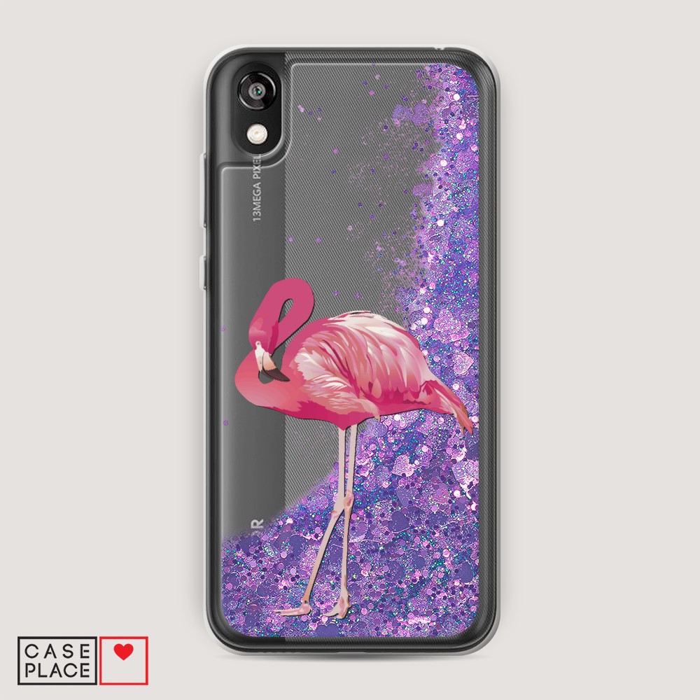

Чехол Awog на Honor 8S/Huawei Y5 2019 "Застенчивый фламинго", Разноцветный, 69092-1