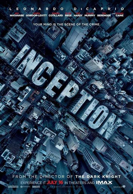 

Постер к фильму "Начало" (Inception) 50x70 см