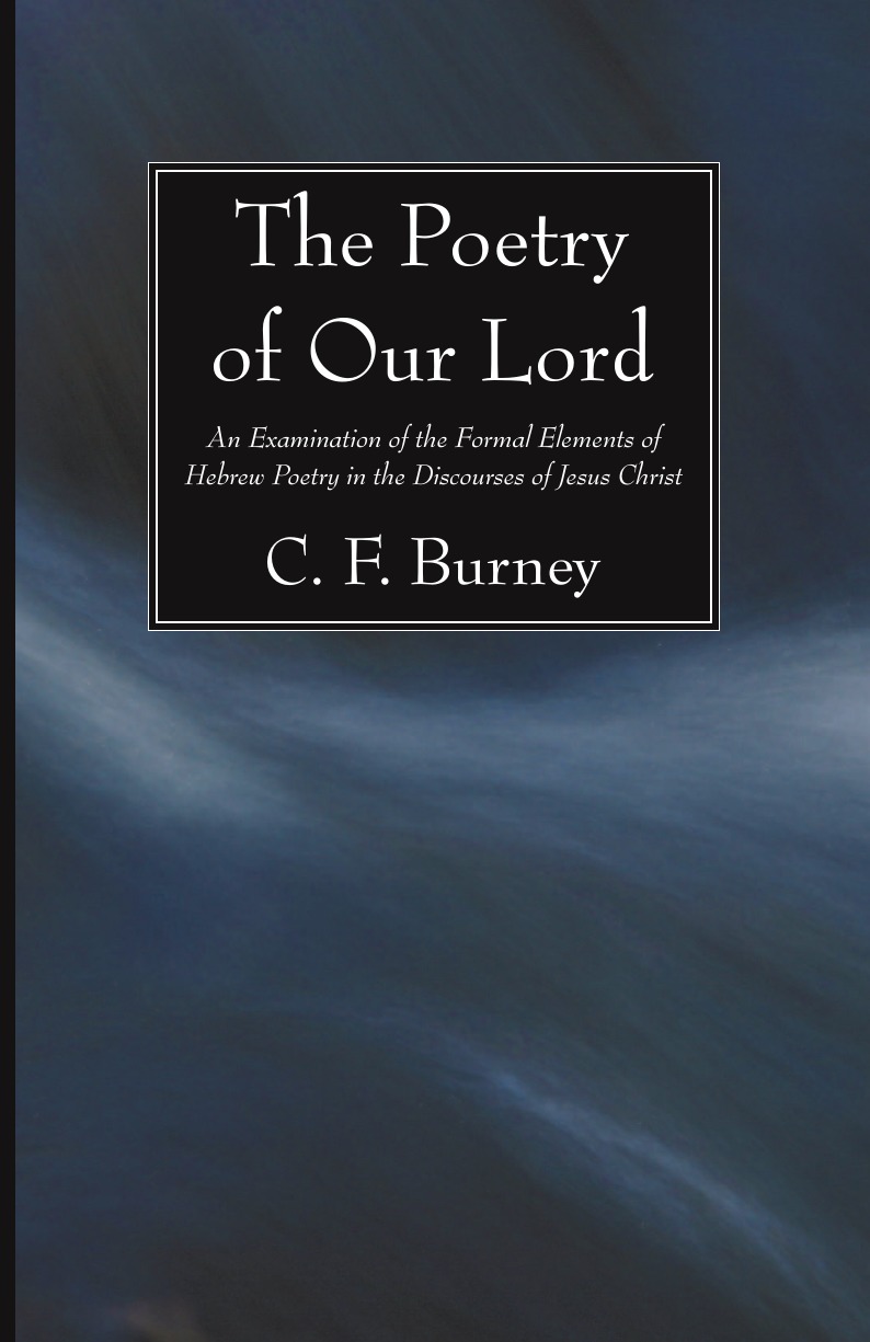 

The Poetry of Our Lord