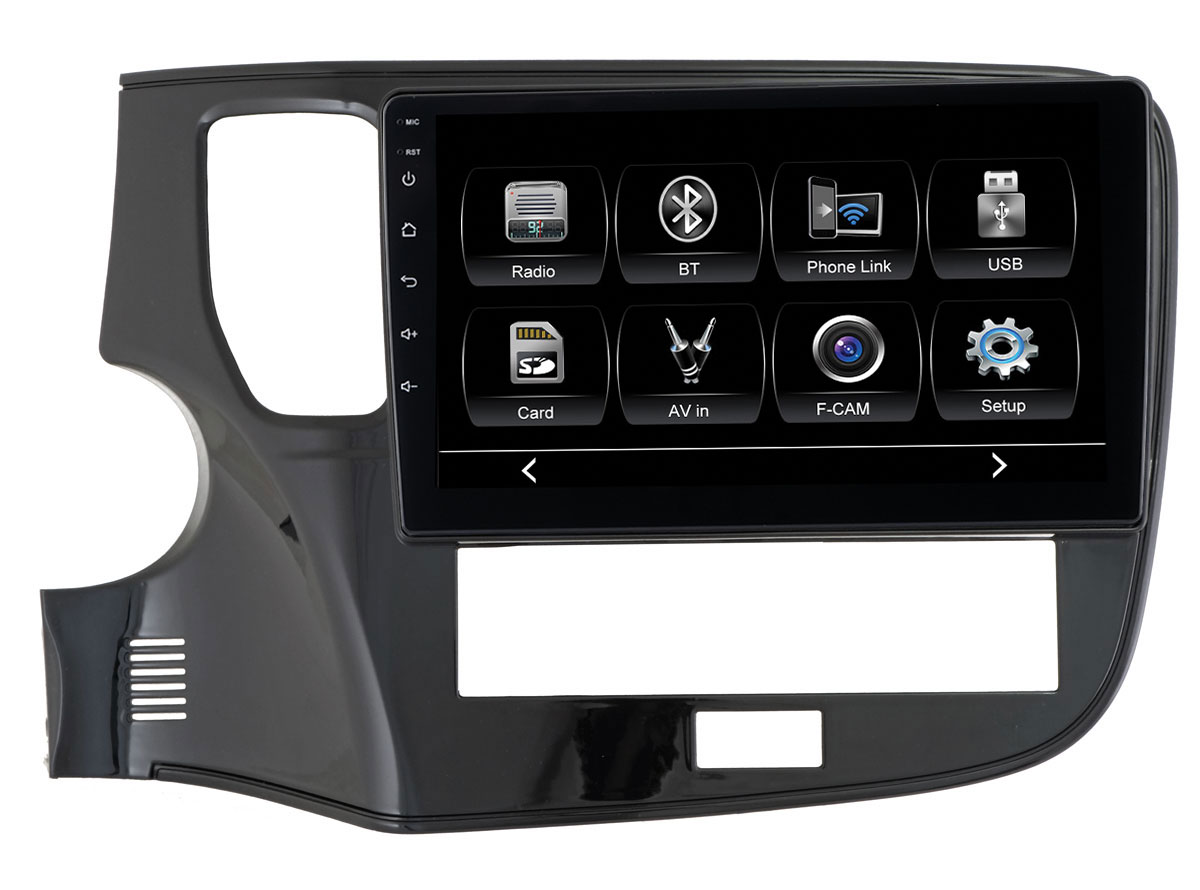 ШГУ Mitsubishi Outlander 20+ (CITY Incar ADF-6109) BT, 2.5D экран, CarPlay и Android Auto,