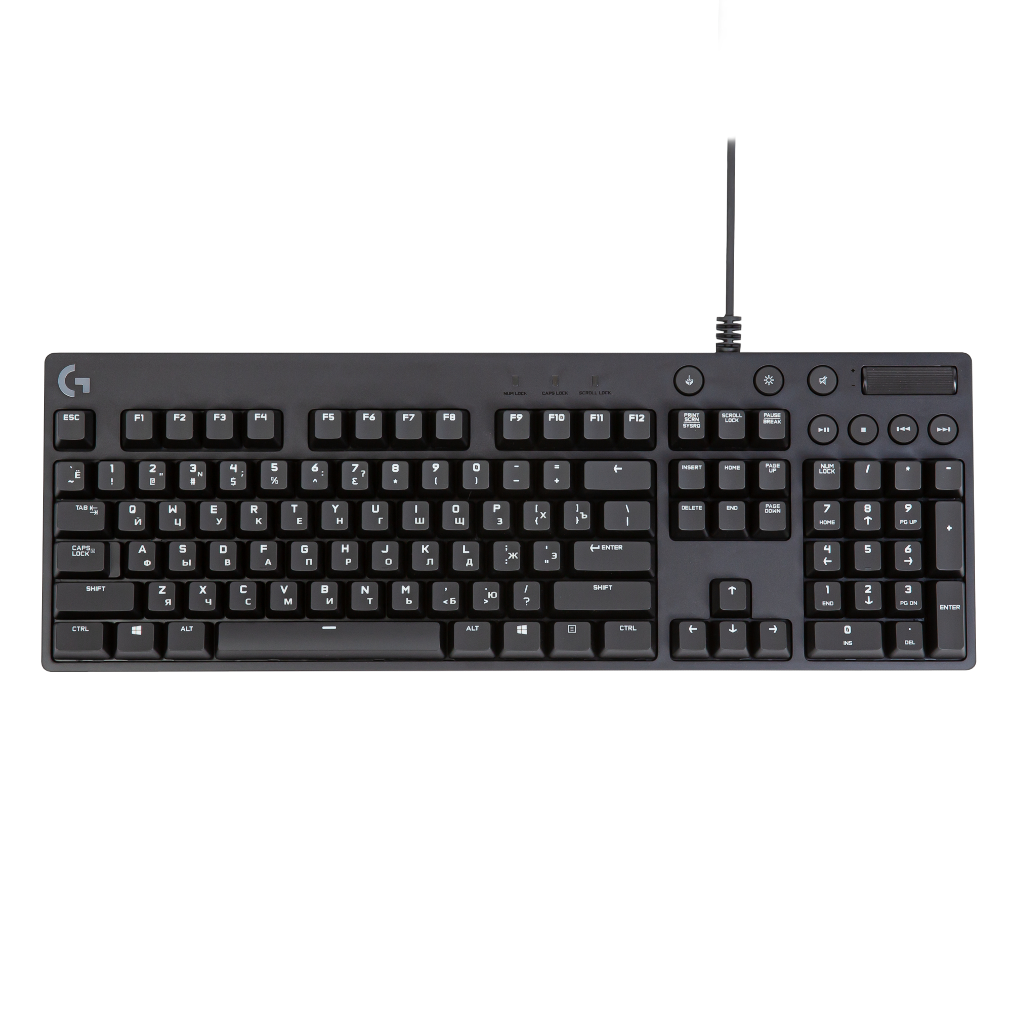 Проводная игровая клавиатура Logitech G610 ORION RED черный (920-007851)