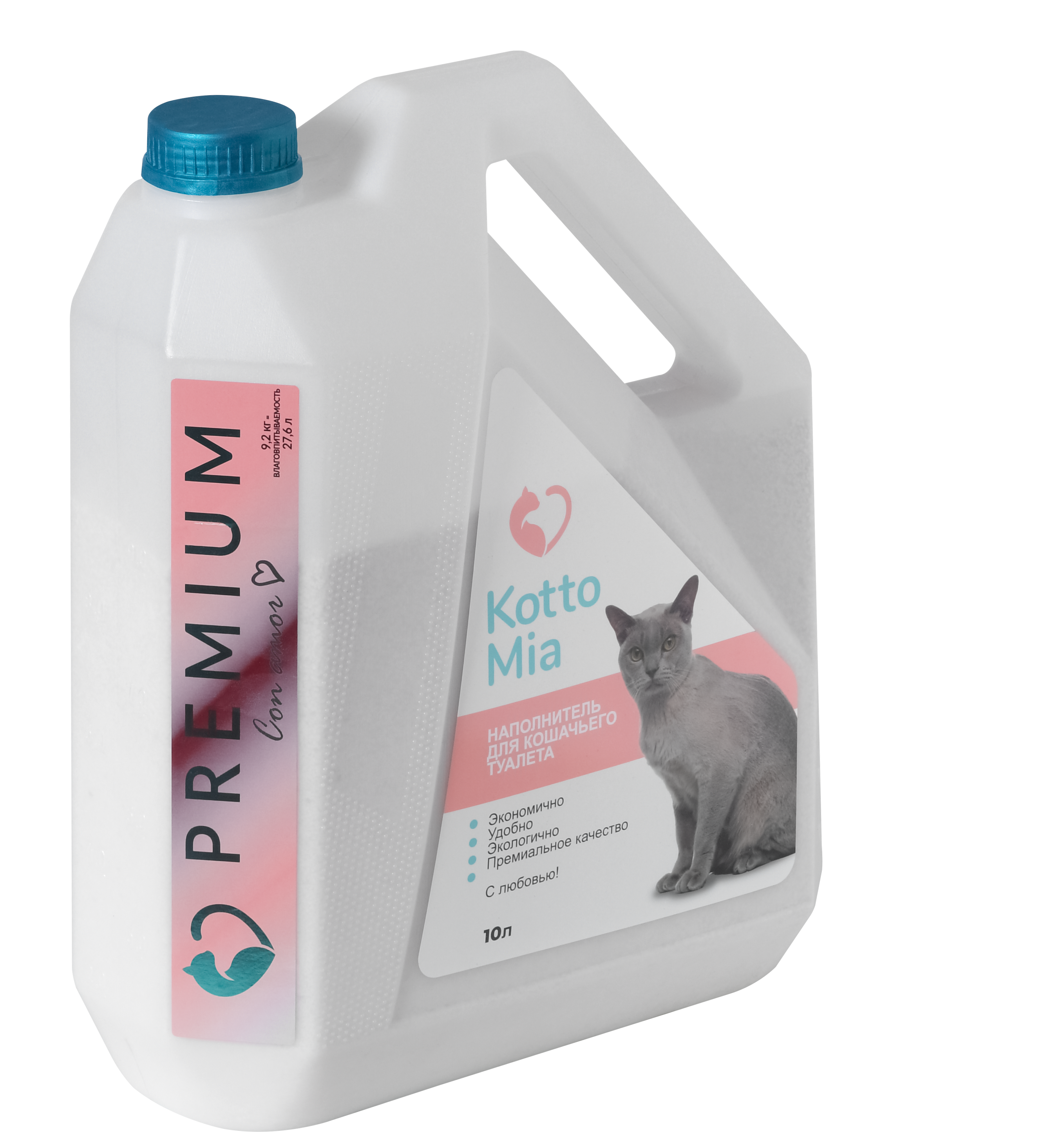 

Комкующийся наполнитель Kotto Mia бентонитовый, 10 л, KottoMia
