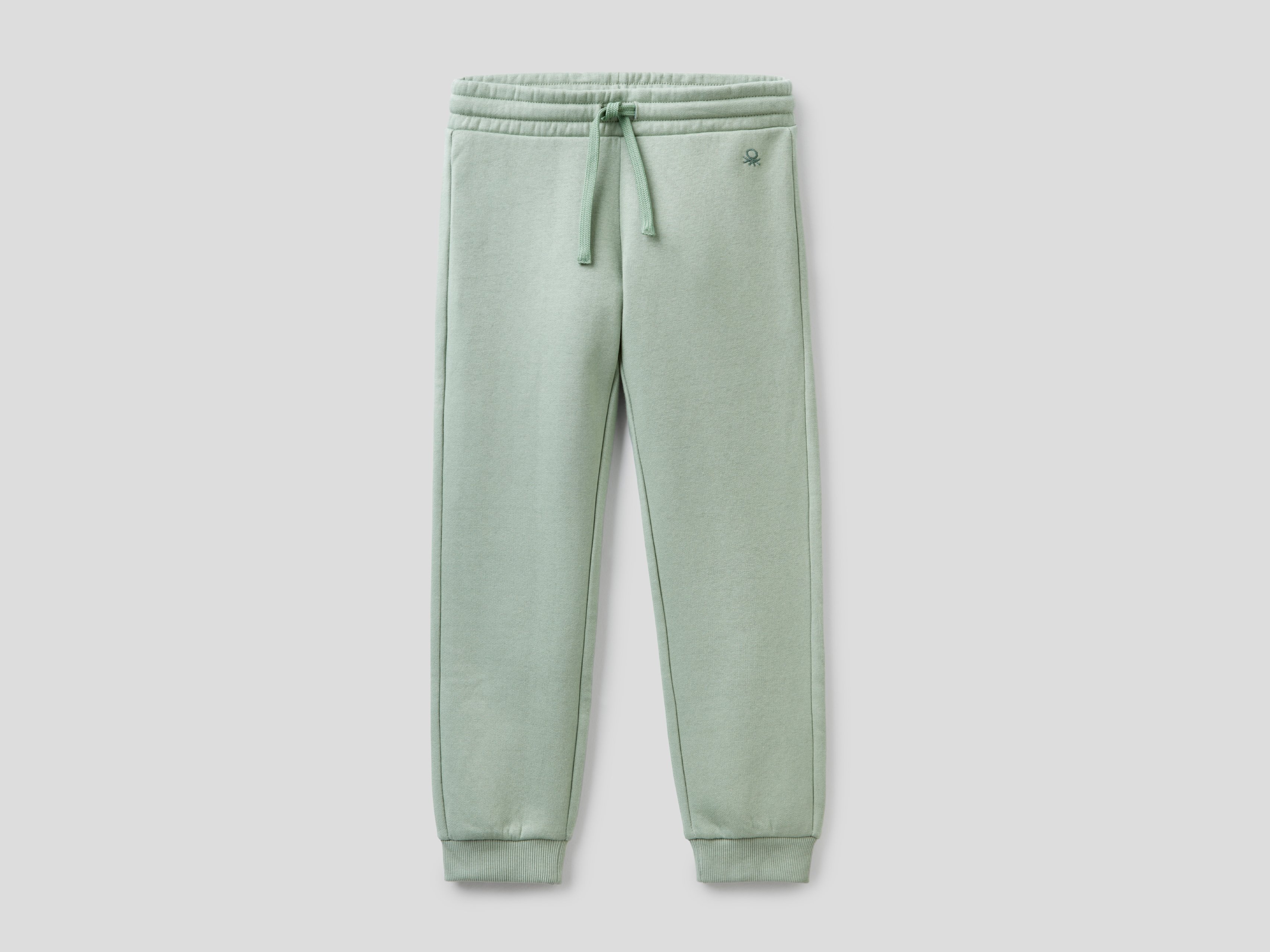 фото Брюки для девочек benetton цв. зеленый р.170 united colors of benetton