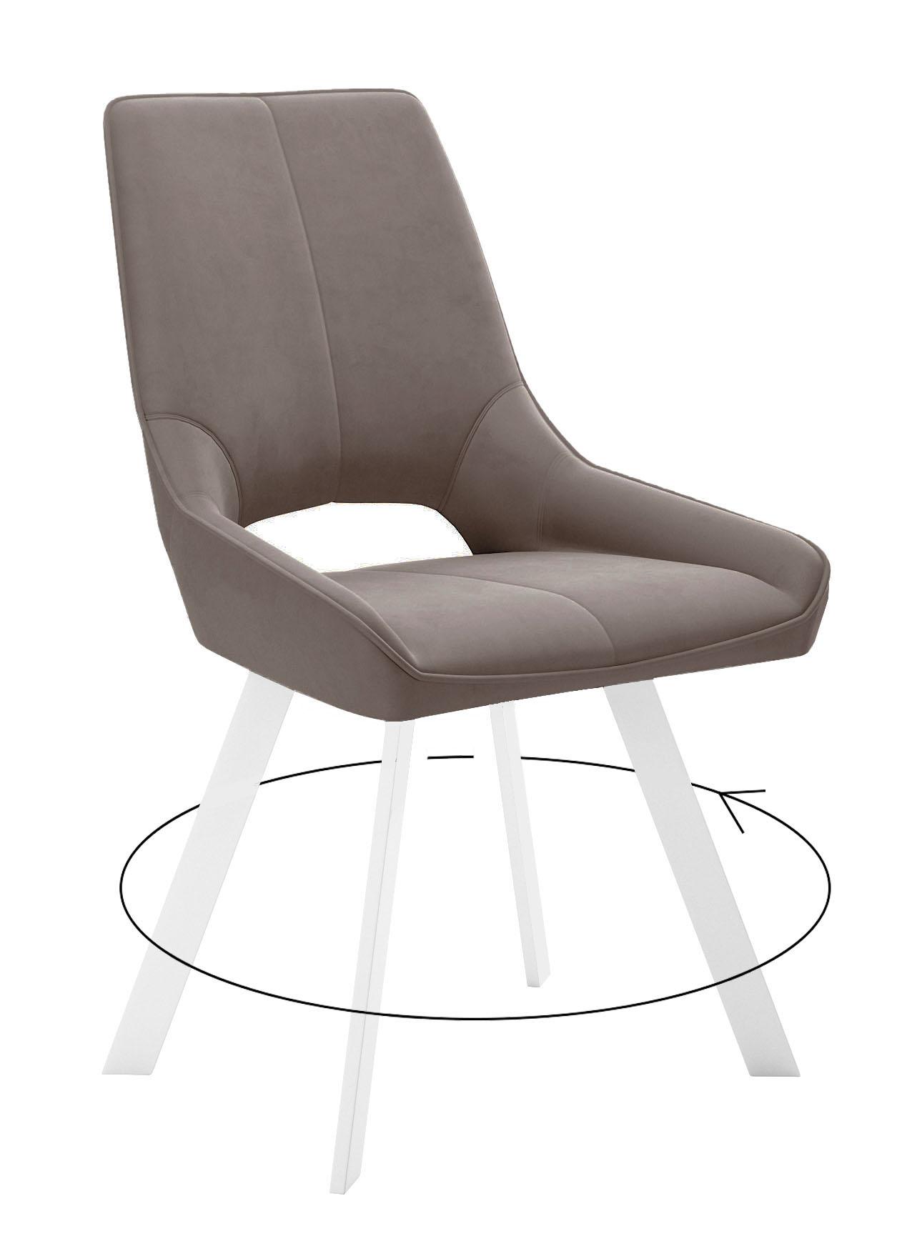 

Стул DikLine 268 Z48 капучино велюр 54x61x94 см 2 шт, 268