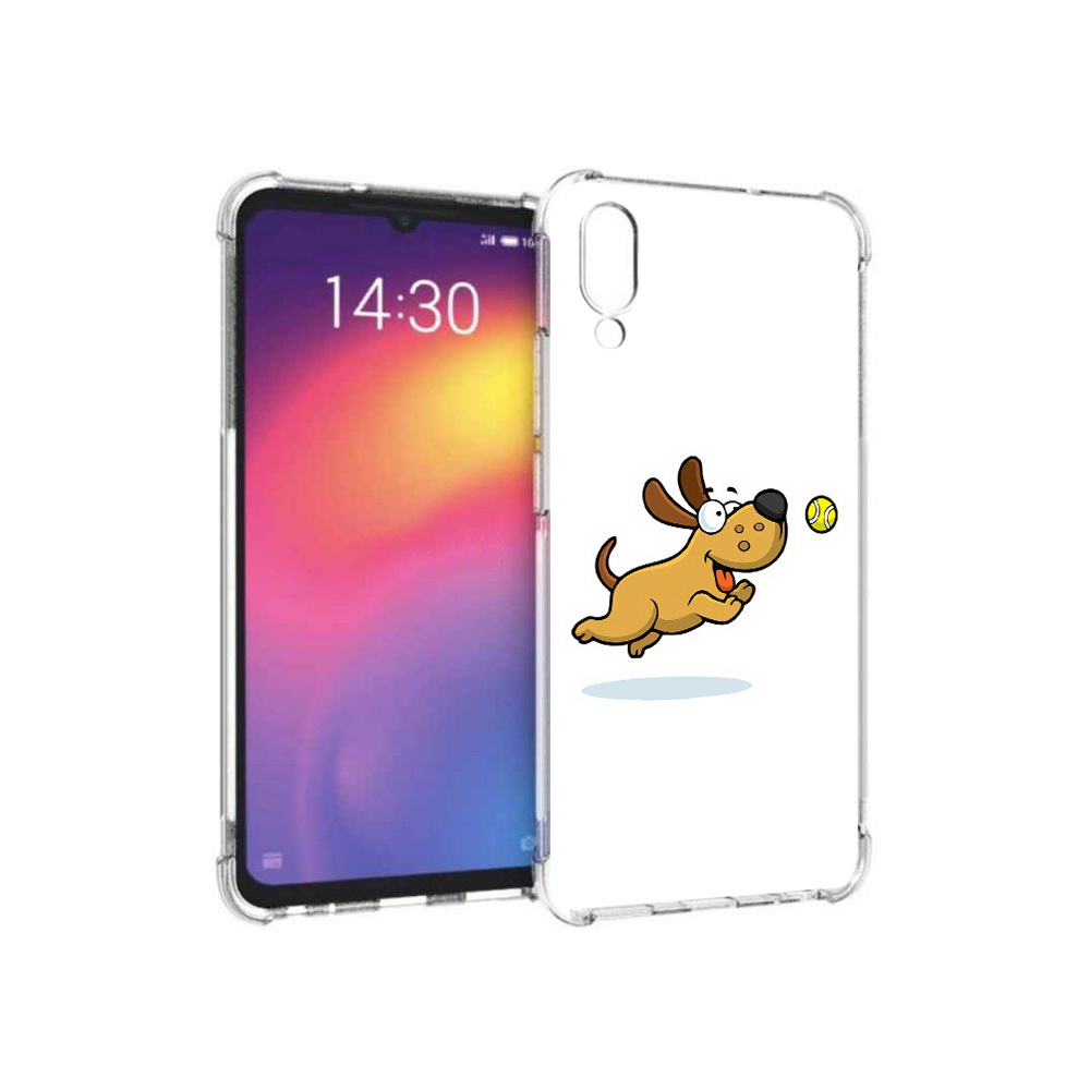 

Чехол MyPads Tocco для Meizu Note 9 пёсик (PT134513.88.563), Прозрачный, Tocco