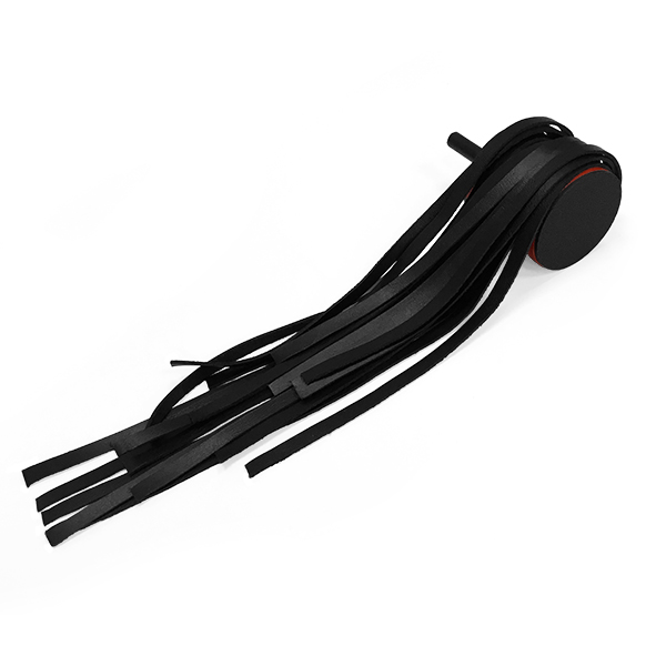 LoveMachines Авто-флоггер для секс-машины Дрилдо, красно-черный, натуральная кожа, FMR2420