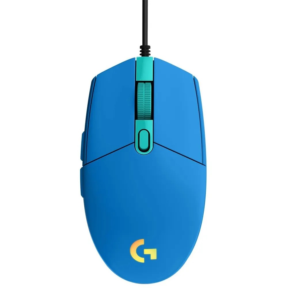 

Игровая мышь Logitech G102 Lightsync Blue (910-005801), G102 Lightsync