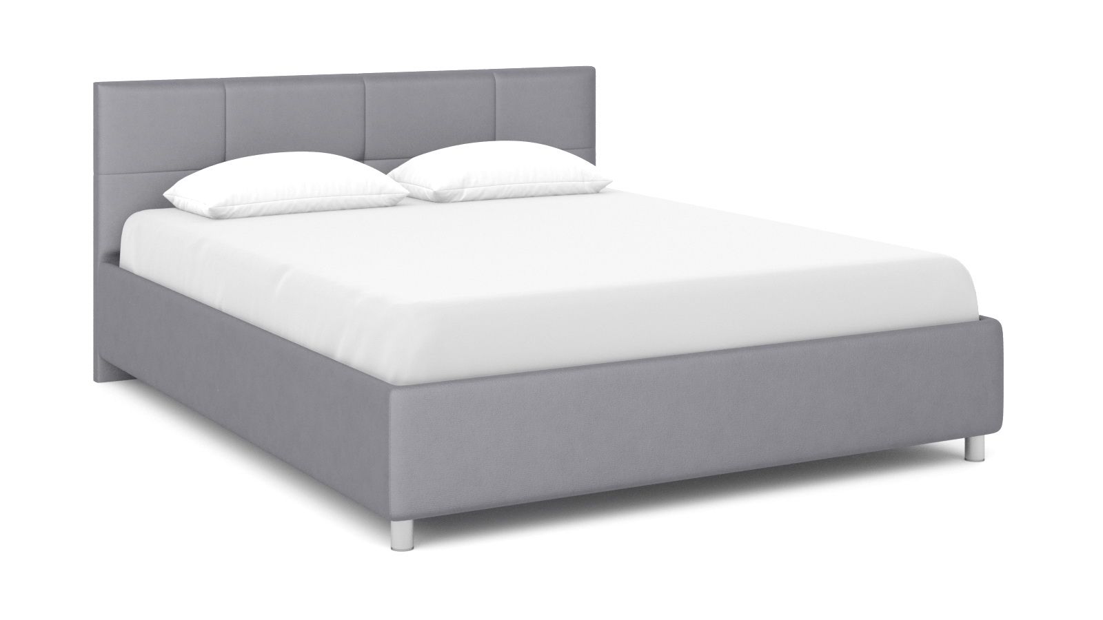 

Кровать Askona Vanessa Velutto 52 160х200, Серый