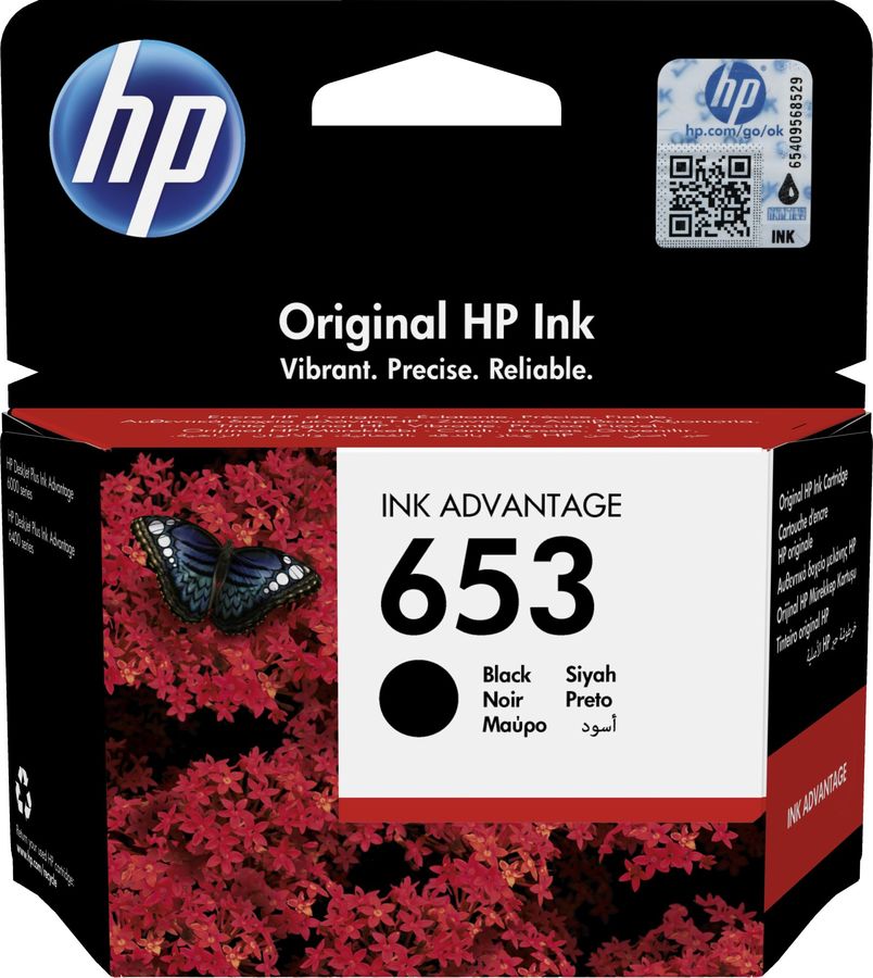 Картридж HP 653 черный (3YM75AE)