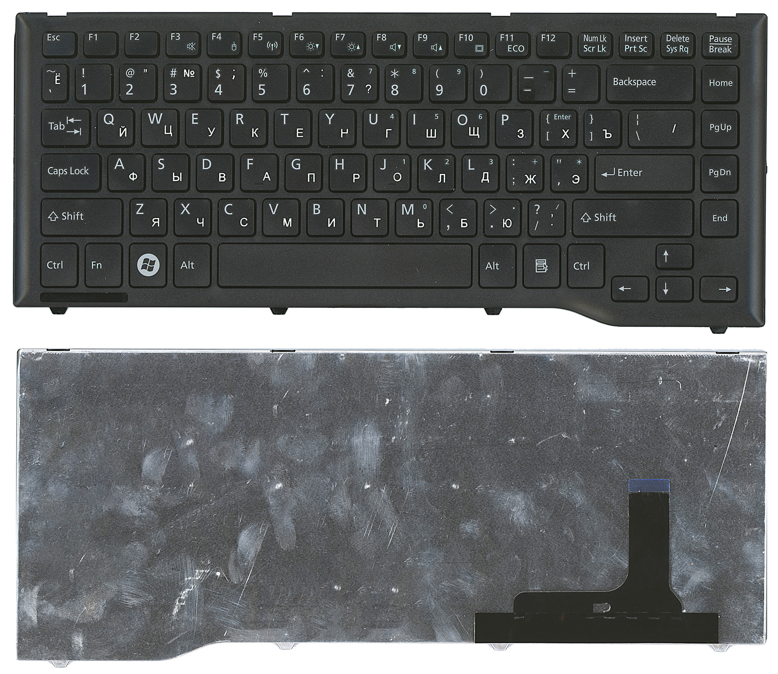 

Клавиатура OEM для ноутбука Fujitsu LifeBook LH532 черная