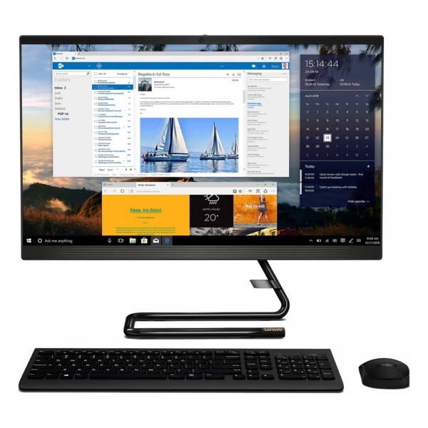 фото Моноблок lenovo ideacentre 27imb05 black (f0ey009erk)