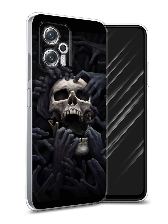 

Чехол Awog на Poco X4 GT/Redmi Note 11T Pro/11T Pro Plus "Череп 29", Разноцветный, 315550-9