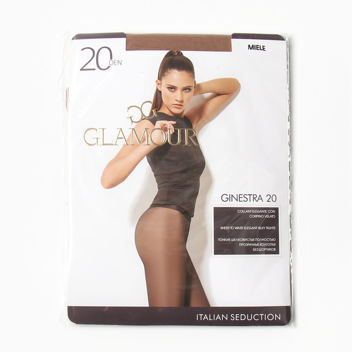 

Колготки женские Glamour Collant Ginestra бежевые 3, Бежевый, Collant Ginestra