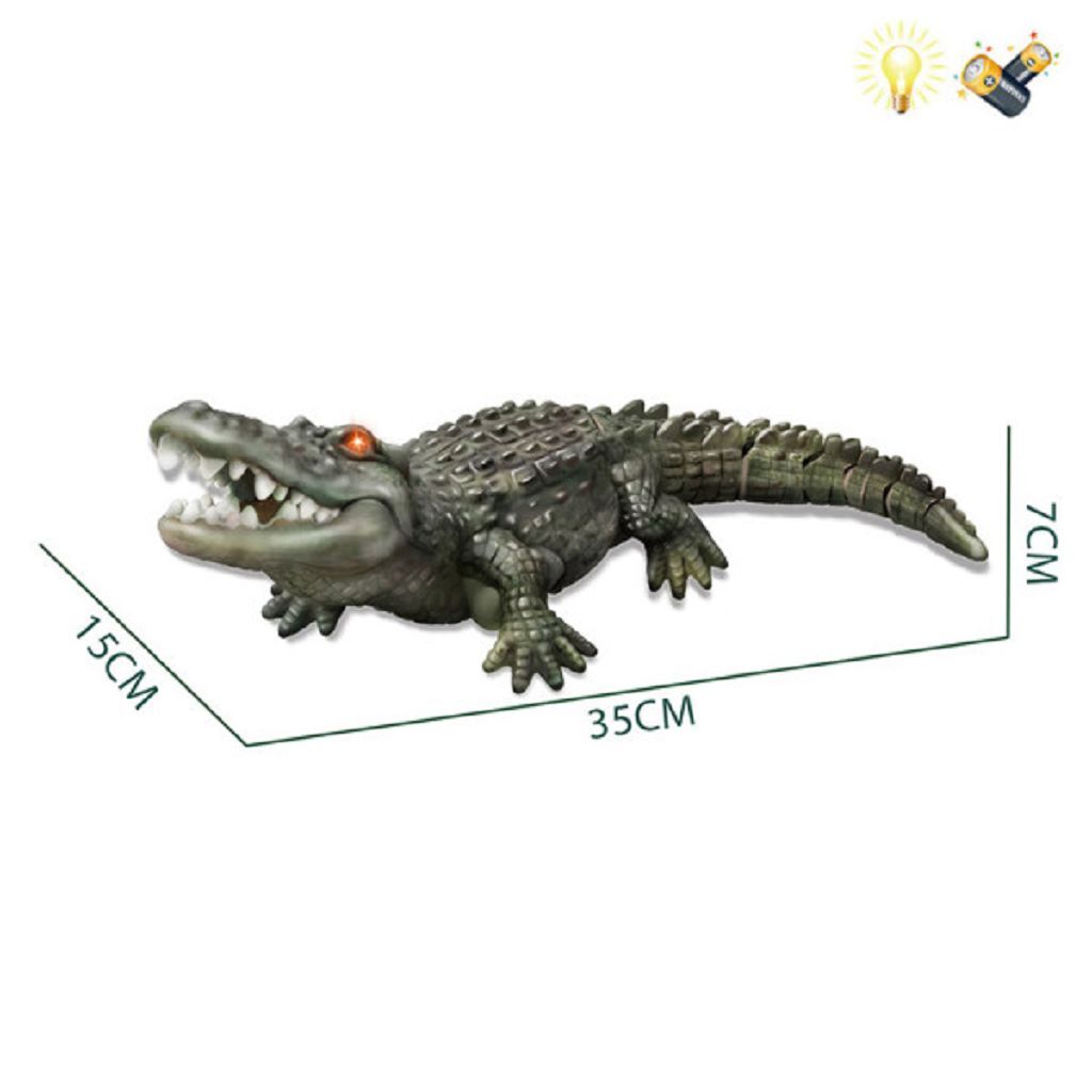 Игрушка Крокодил р-у Fanrong, 27MHz, 20х15х11см. 201233391
