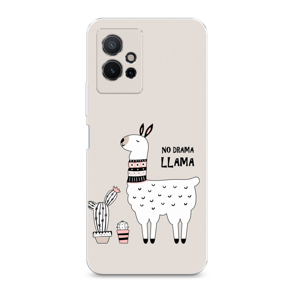 

Чехол Awog на Vivo Y75 5G "No drama LLama", Разноцветный, 266250-2