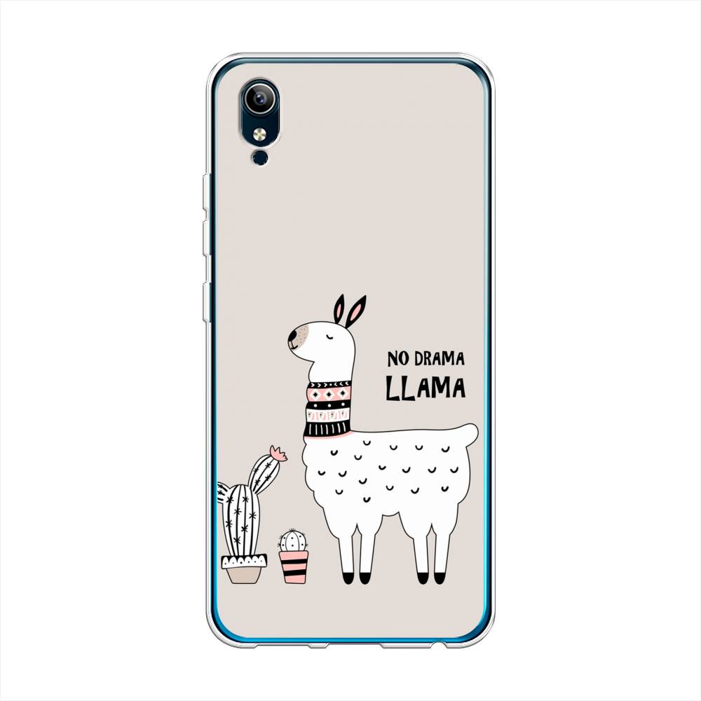 

Чехол Awog на Vivo Y91c/Y1s "No drama LLama", Разноцветный, 262850-2
