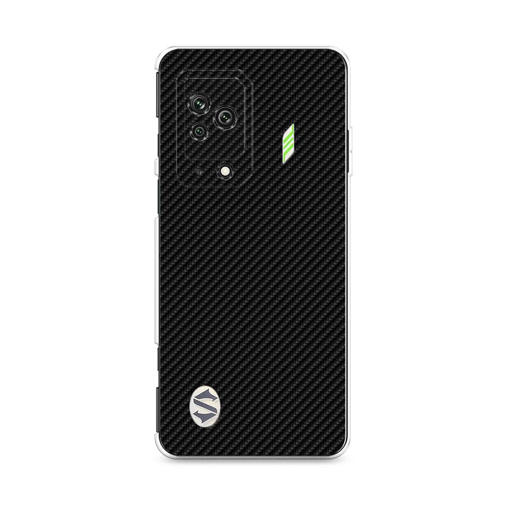 

Силиконовый чехол "Черный карбон" на Xiaomi Black Shark 5, 314050-3