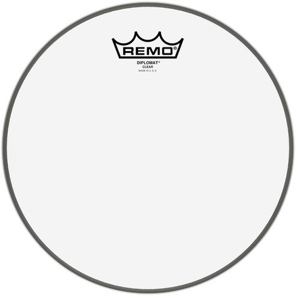 

Пластик для барабана REMO BD-0310-00- DIPLOMAT 10 CLEAR, BD-0310-00- DIPLOMAT 10 CLEAR