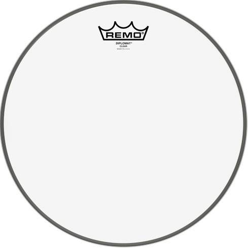 

Пластик для барабана REMO BD-0312-00 BATTER DIPLOMAT CLEAR 12, BD-0312-00 BATTER DIPLOMAT CLEAR 12