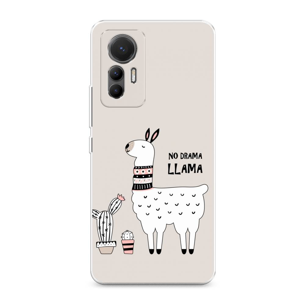 

Чехол Awog на Xiaomi 12 Lite "No drama LLama", Разноцветный, 315050-2