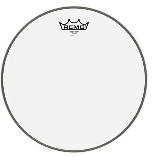 

Пластик для барабана REMO BD-0313-00- DIPLOMAT 13 CLEAR, BD-0313-00- DIPLOMAT 13 CLEAR