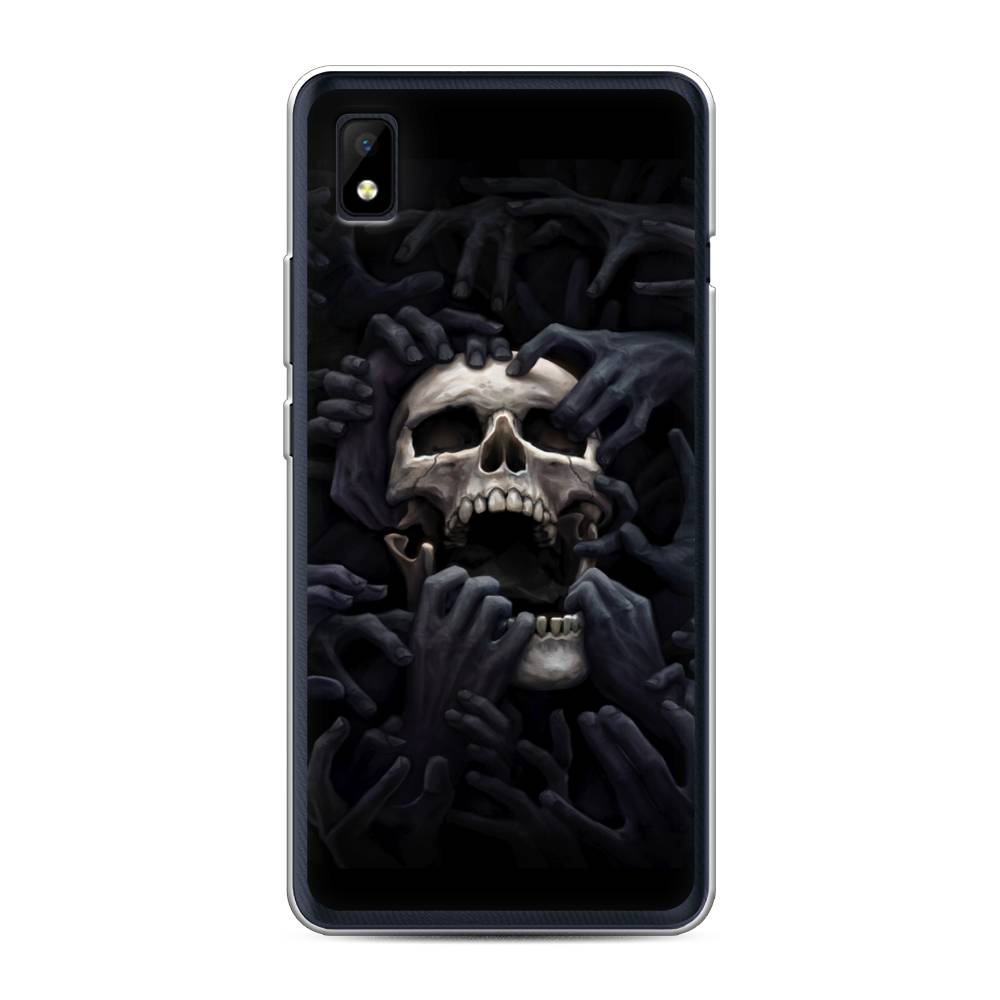 

Чехол Awog на ZTE Blade L210 / ЗТЕ Блэйд L210 "Череп 29", Разноцветный, 134150-9