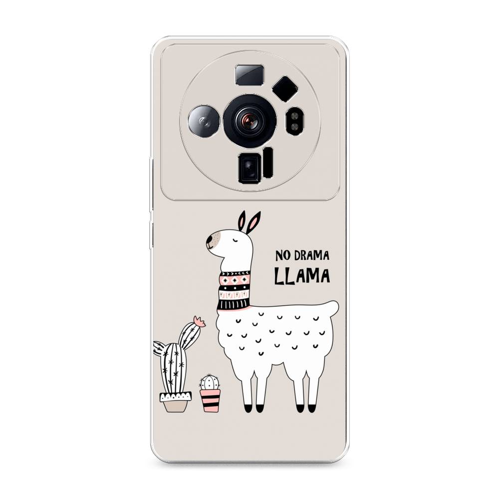 

Чехол Awog на Xiaomi 12S Ultra "No drama LLama", Разноцветный, 314550-2