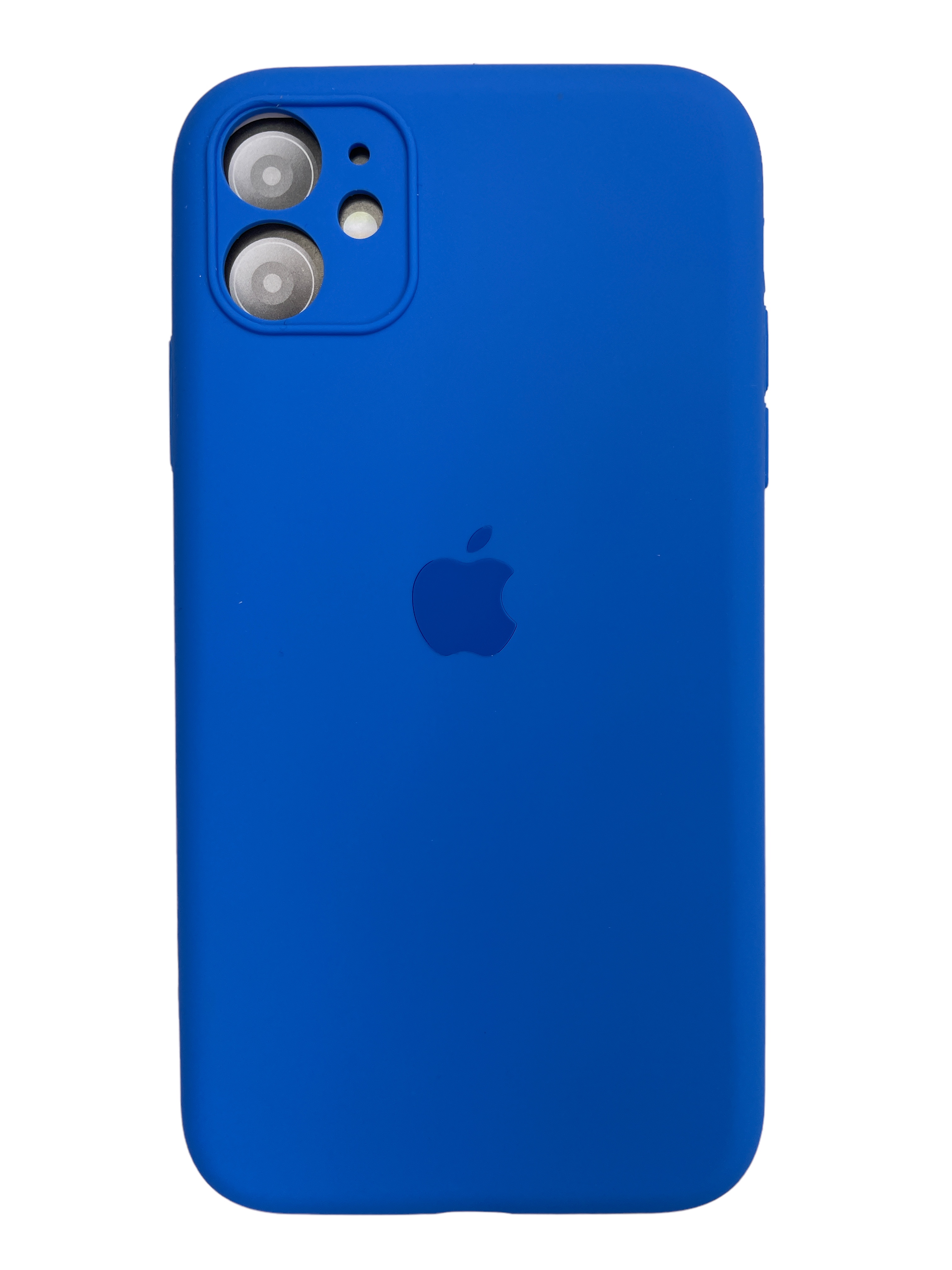 фото Чехол силиконовый для iphone 11 с защитой камеры maksud-aks