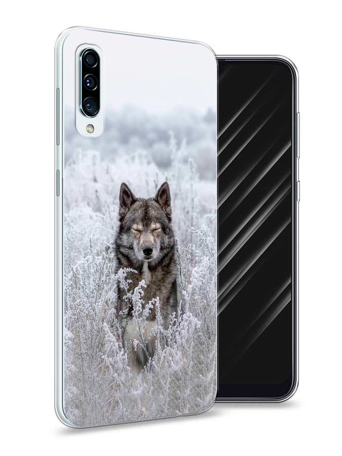 

Чехол Awog на Samsung Galaxy A50 "Волк в поле", Разноцветный, 27750-1