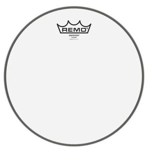 

Пластик для барабана REMO BE-0310-00- EMPEROR 10 CLEAR, BE-0310-00- EMPEROR 10 CLEAR