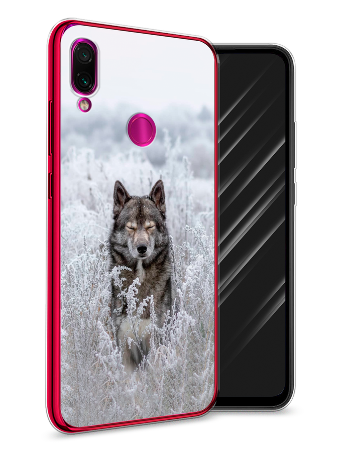

Чехол Awog на Xiaomi Redmi Note 7 "Волк в поле", Разноцветный, 34750-1